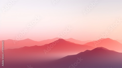 Minimalist digital landscape with smooth gradients and subtle geometric overlays  reflecting simplicity in technology 