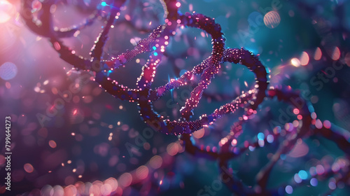 Arzt oder Forscher für Gentechnik oder Genetik hält Pille oder Kapsel mit DNA Doppelhelix photo