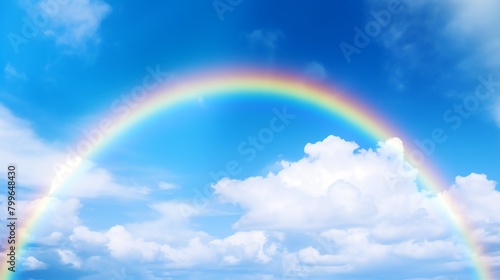 rainbow over sky © Best