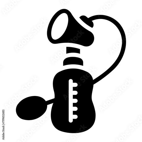 breast pump Solid icon