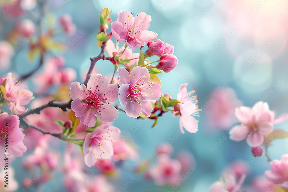 pink cherry blossoms