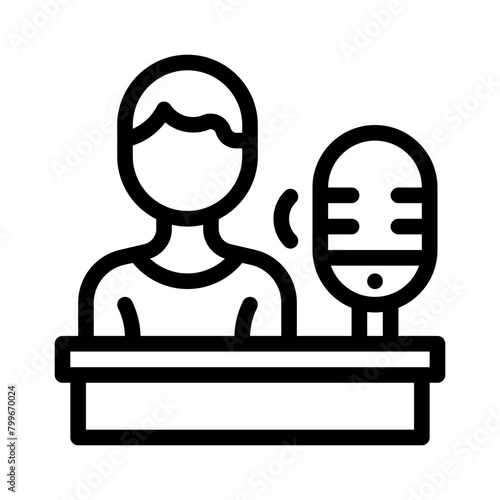 host line icon