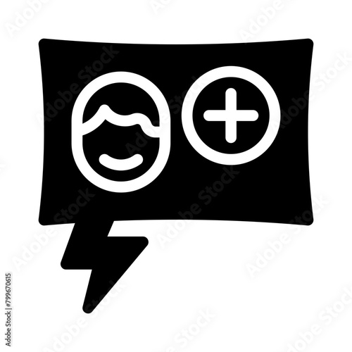 follower glyph icon
