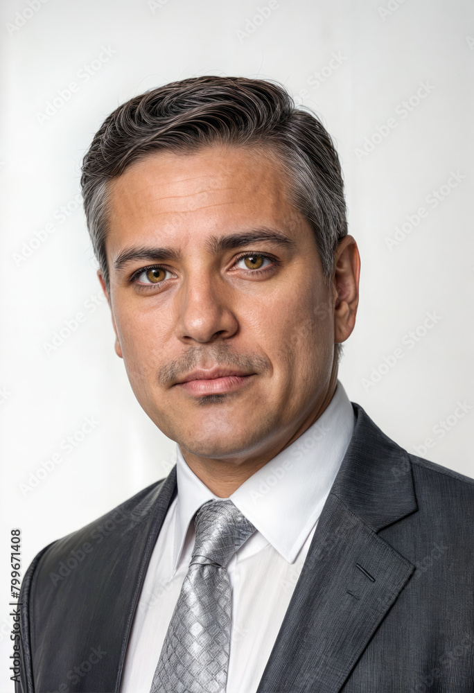 A fashionable young gentleman dressed in a stylish suit and tie A fashionable young gentleman dressed in a stylish suit and tie