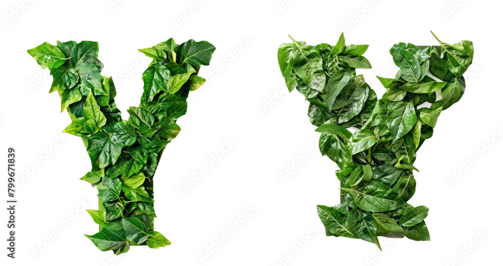 Word shape from leave A-Z Word shape from leave A-Z