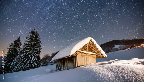 winter landscape with house © Hans