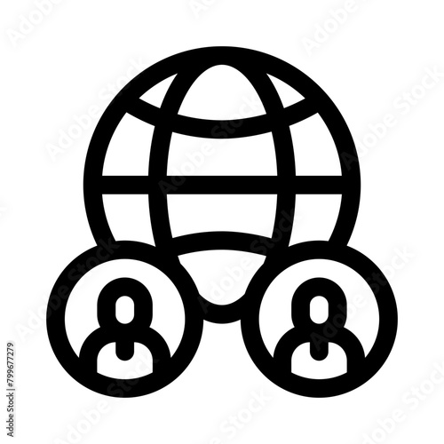 global line icon