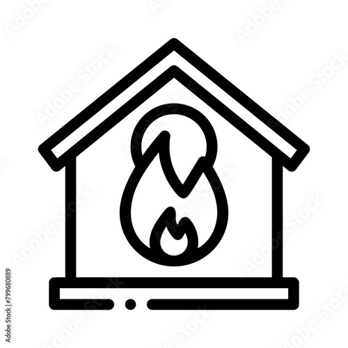 fire line icon