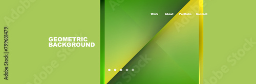 A vibrant green and yellow geometric pattern, resembling a terrestrial plant, with a triangle in the center. The grasslike texture creates a ceiling of moisture in macro photography