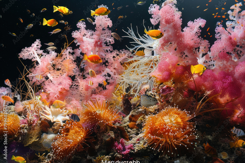 Underwater corals, coral reef, ocean underwater, tropical Underwater corals, coral reef, ocean underwater, tropical