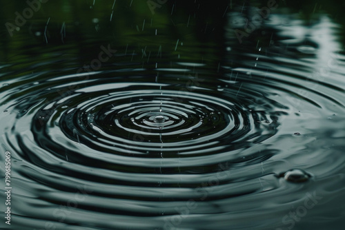 The rhythmic patterns of ripples in a tranquil rock pool  with the gentle movement of water creating a mesmerizing minimalist composition that invites contemplation.