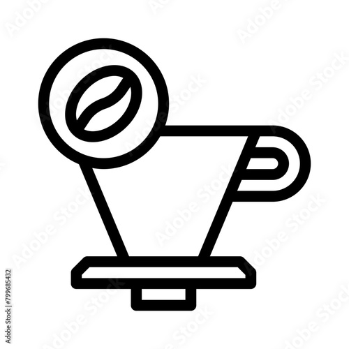 dripper line icon