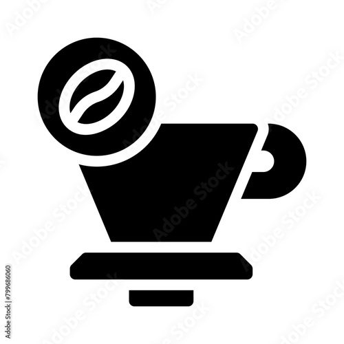 dripper glyph icon