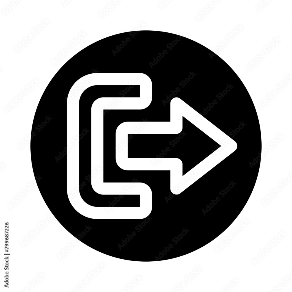 log out glyph icon log out glyph icon