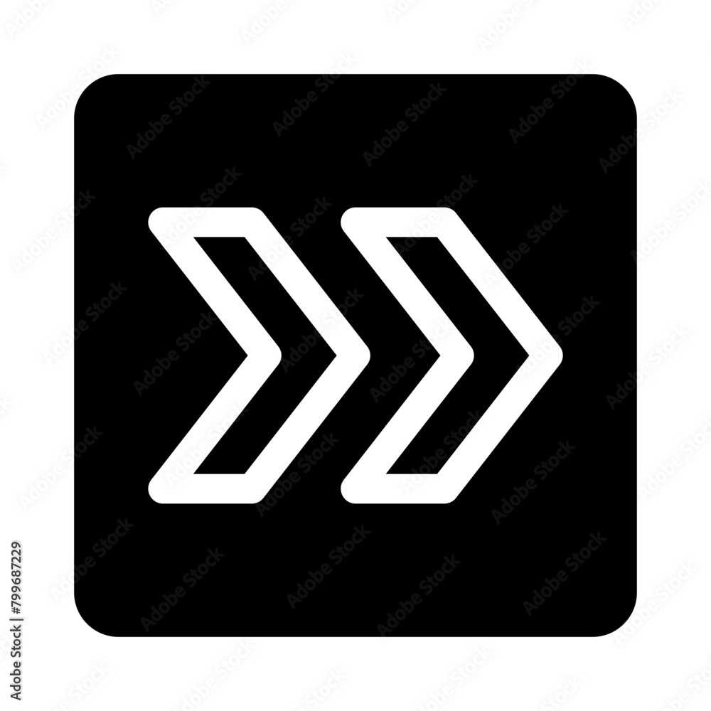 right arrows glyph icon right arrows glyph icon
