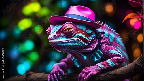 Cool Chameleon  Chameleon in Shades   Hat  Groovy Gecko  Sunglasses  Hat   Headphone Fun   Funky Lizard  Stylish Sunglasses  Laid-back Chameleon  Sunglasses  Hat   Headphone  Funny chameleon  Sunglass