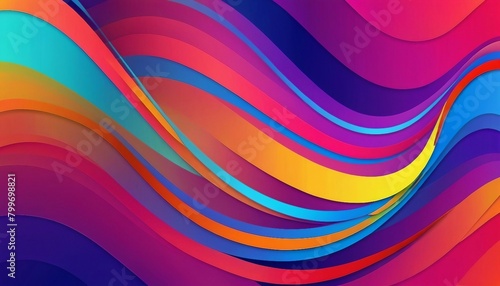 Abstract energy flow background with dynamic lines and vibrant colors
