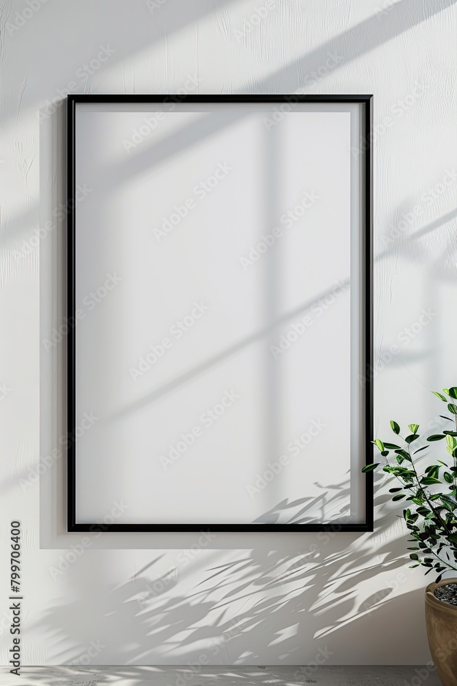 Minimalistic Art Frame Mockup Minimalistic Art Frame Mockup