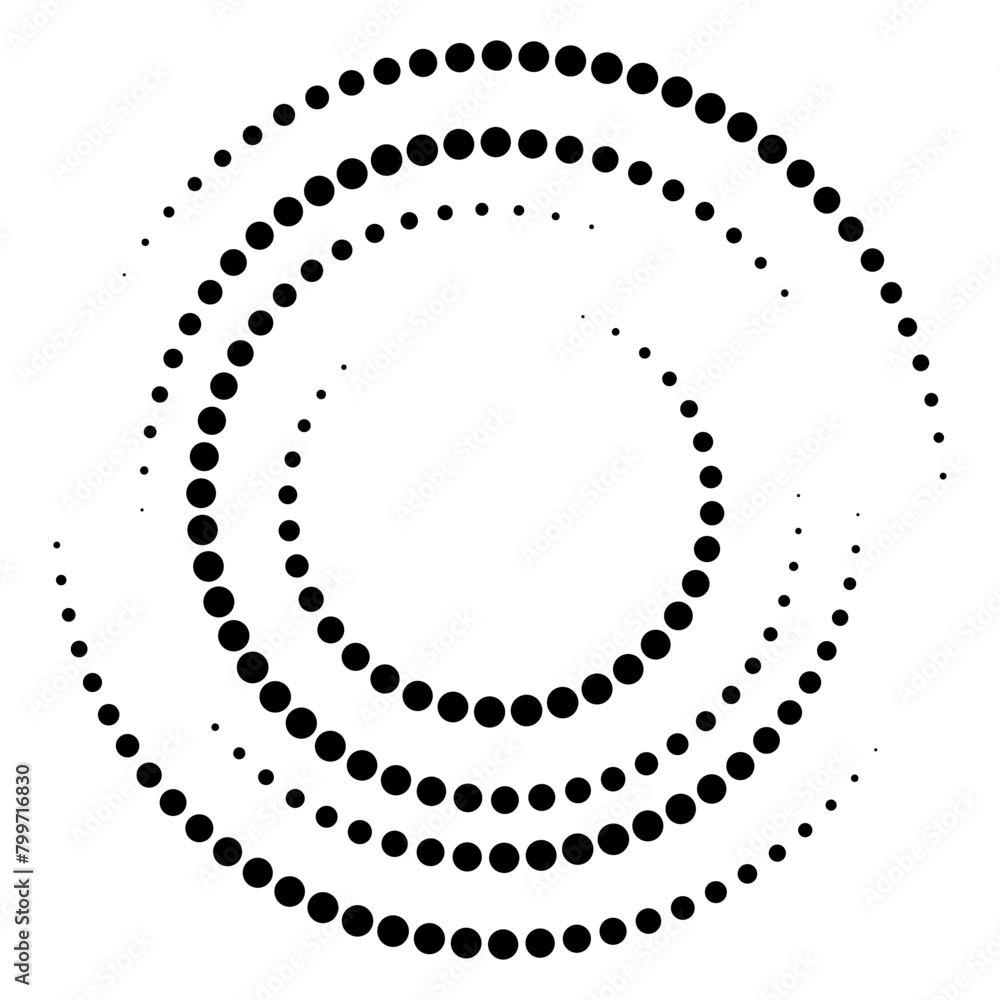 Grunge halftone dots in Circle Form . Spiral Vector Illustration .Textured round Logo . Design element . Abstract Geometric circular shapes .Rotating grunge radial line. Concentric circles
Grunge halftone dots in Circle Form . Spiral Vector Illustration .Textured round Logo . Design element . Abstract Geometric circular shapes .Rotating grunge radial line. Concentric circles