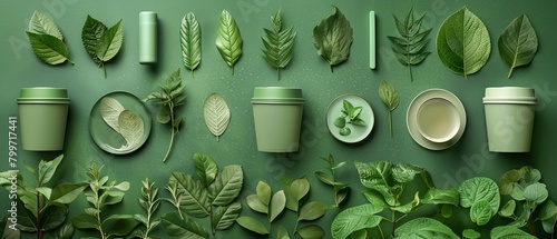 Design a line of ecofriendly promotional materials for an ESG consulting firm featuring natureinspired designs and sustainable materials photo