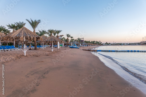 Scenic view of Naama Bay, Sharm-el-Sheikh, Egypt