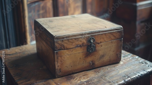 Explore the cultural significance of the box and its contents. How does it reflect society?