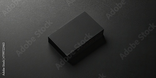 , Business card on black backgroundabstract black and white background photo