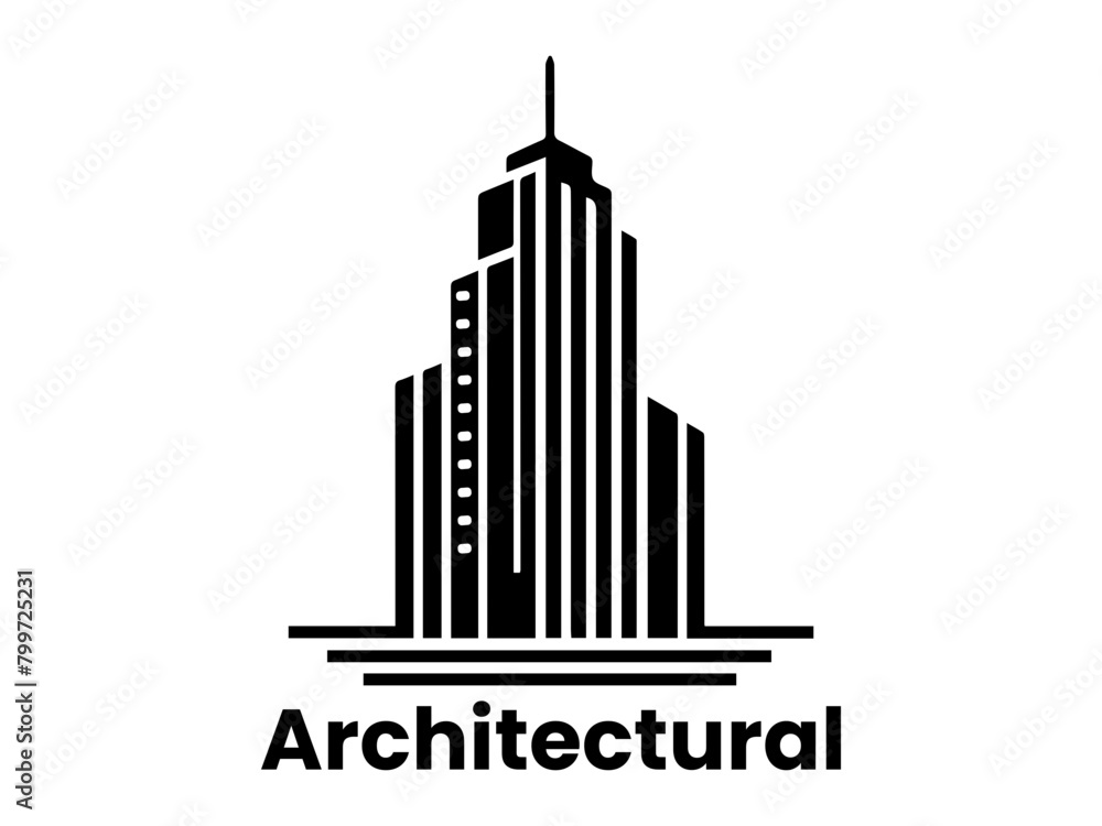 Architectural design illustration Architectural design illustration