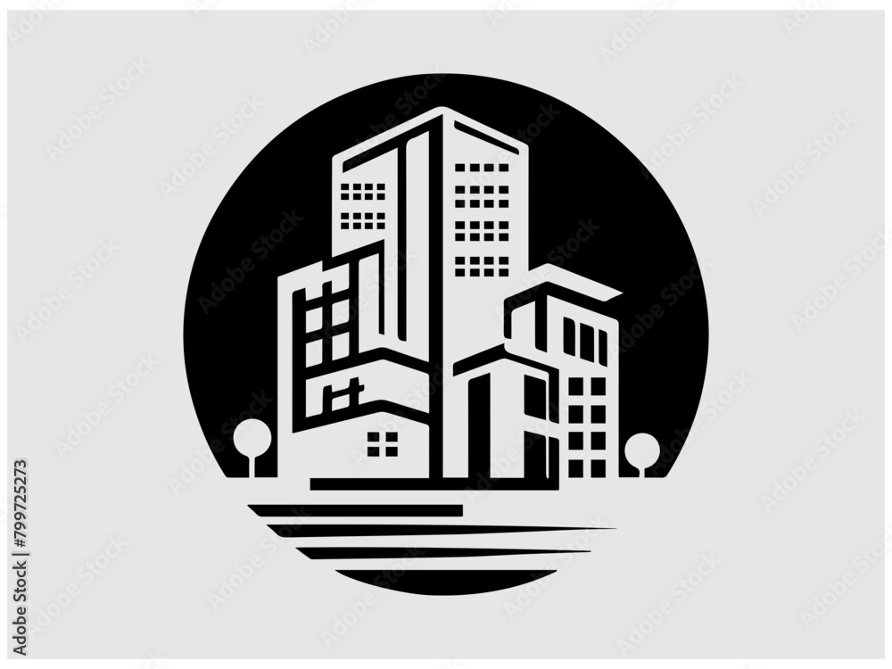 Fototapeta premium Architectural design illustration