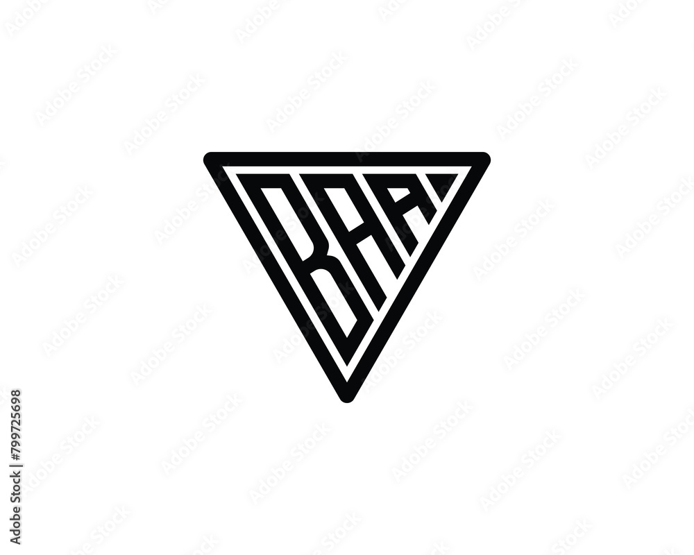BAA logo design vector template BAA logo design vector template