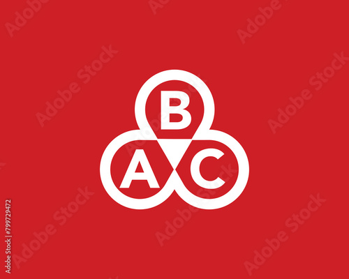 BAC Logo design vector template © xcoolee