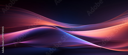 3d illustration visualized abstract wave background to use in digital, graphic, ai, technology. clean, minimal, and futuristic concept.