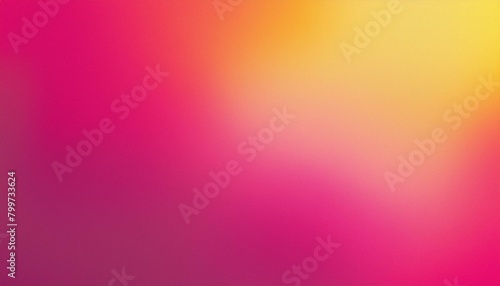 Golden Glow: Blurred Yellow and Fuchsia Pink Grainy Gradient Website Header