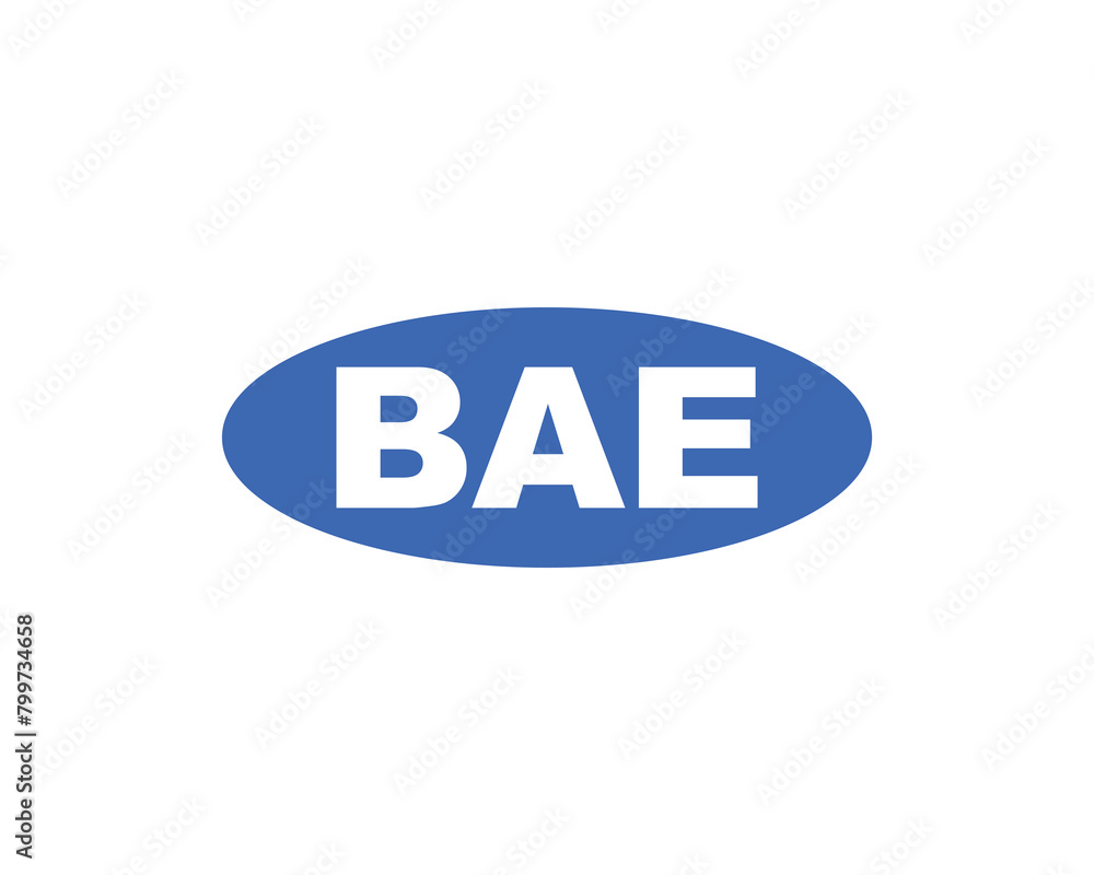 BAE logo design vector template BAE logo design vector template