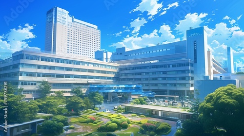 総合病院、都会3