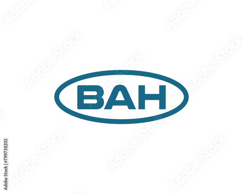 BAH Logo design vector template