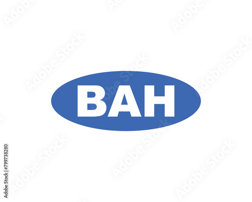 BAH Logo design vector template