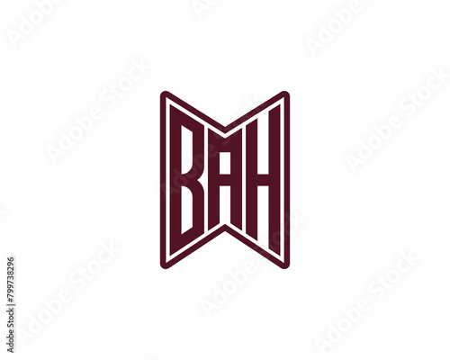 BAH Logo design vector template