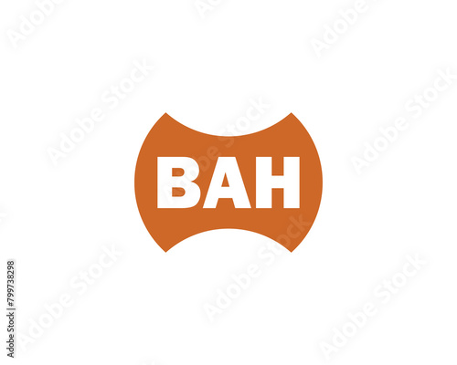 BAH Logo design vector template