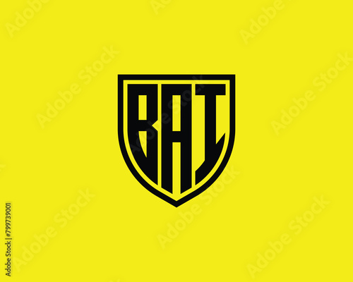 BAI logo design vector template