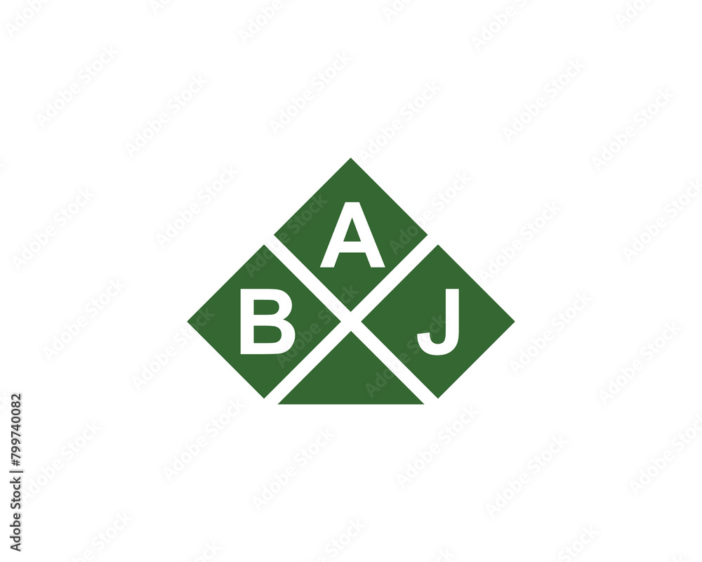 BAJ logo design vector template BAJ logo design vector template