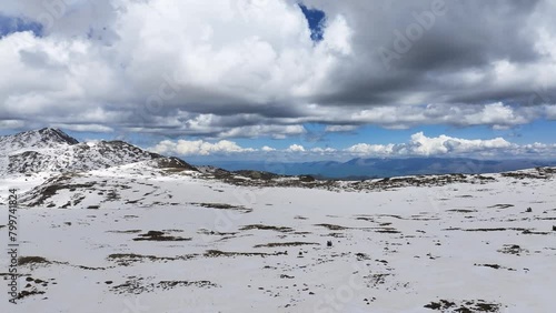 Albania Valamara mountain landscape view. photo