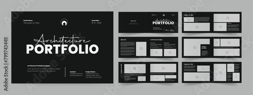 landscape Portfolio Layout and Architecture Portfolio Interior Portfolio Design
