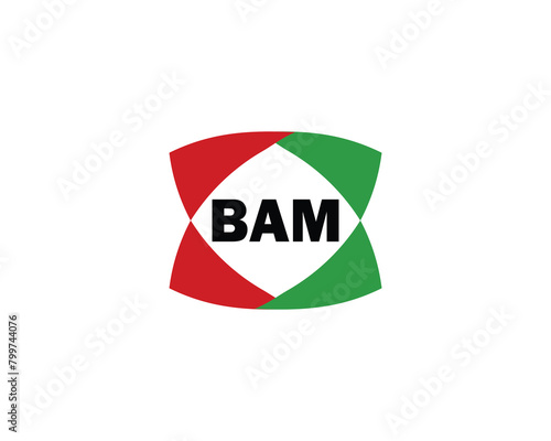 BAM logo design vector template Free Download BAM logo design vector template - GFXLoad