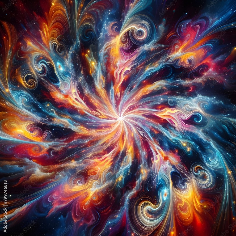 Cosmic Kaleidoscope abstract colorful shapes cascading and intertwining in a cosmic display of radiant light and color Cosmic Kaleidoscope abstract colorful shapes cascading and intertwining in a cosmic display of radiant light and color