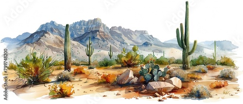 Saguaro Cactus Iconic symbol of the desert Southwest photo