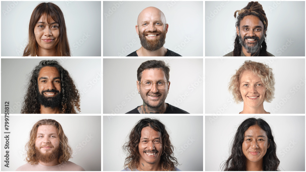 Happy beautiful multi ethnic models. Multicultural human smile. Joy multiethnic mix. Nations diversity close up. International mixed women collage. Multinational men. Multiracial nationality diverse. Happy beautiful multi ethnic models. Multicultural human smile. Joy multiethnic mix. Nations diversity close up. International mixed women collage. Multinational men. Multiracial nationality diverse.