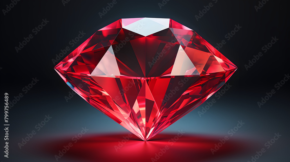 Ruby icon 3d Ruby icon 3d