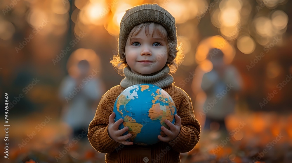 Embracing the Globe: Children with Hope and Unity Embracing the Globe: Children with Hope and Unity