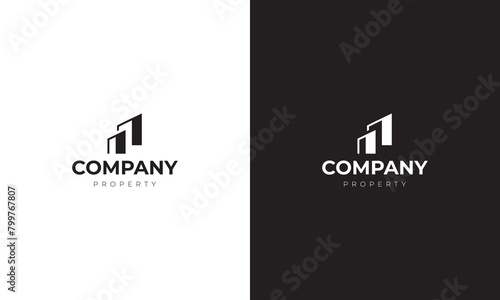 Building, home, estate, Property, Home logo vector. House simple unique logo, black and white logo, premium elegant vectornt